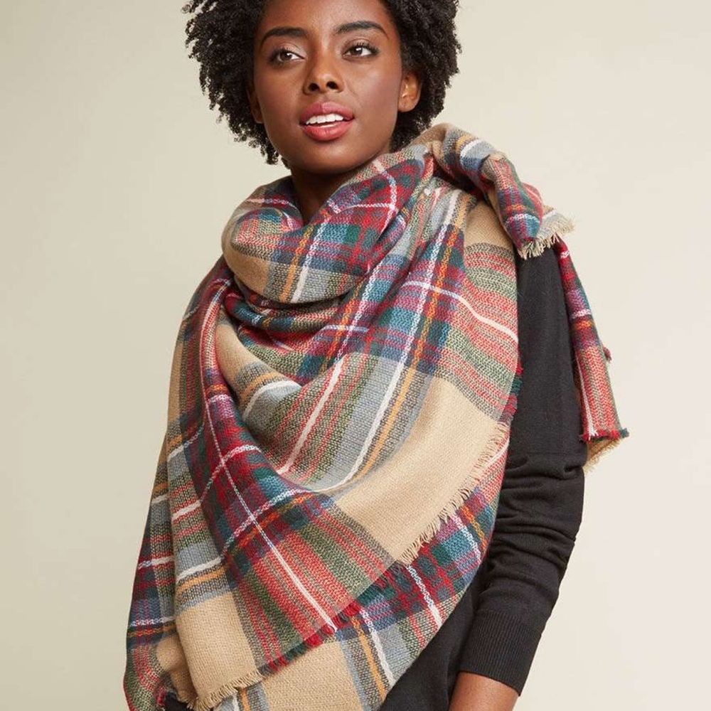 Mod Cloth Blanket Scarf - Picture 2 of 7